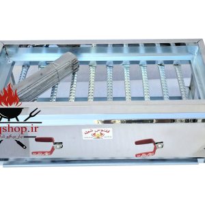 کبابپز گازی 2شیر رومیزی