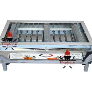 کبابپز گازی 12چدن ویلایی،هوای رطوبتی و رستورانی