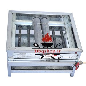 کبابپز گازی 6 چدن ویلایی،هوای رطوبتی و رستورانی