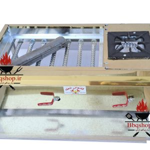 کبابپز استیل طلایی