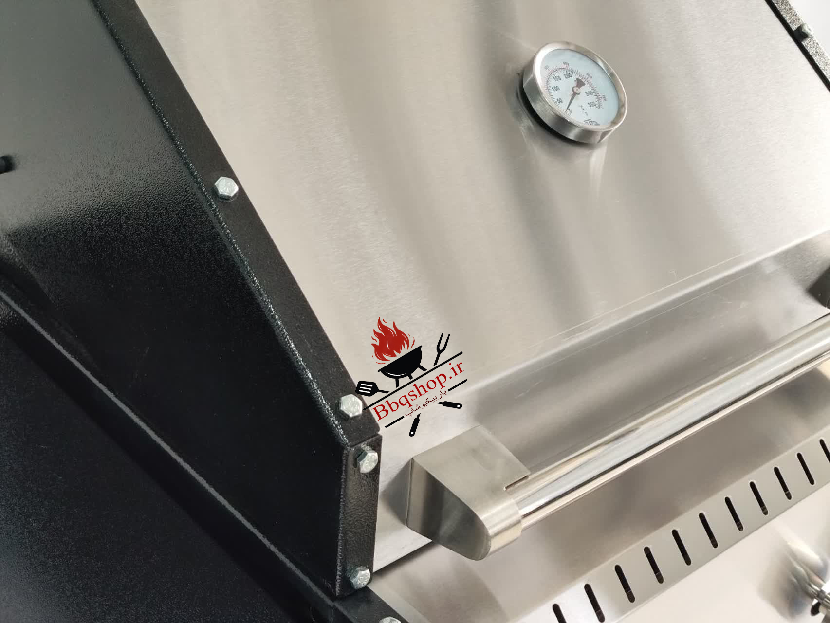 باربیکیو کابینت دار درب کانادایی استیل - Image 2